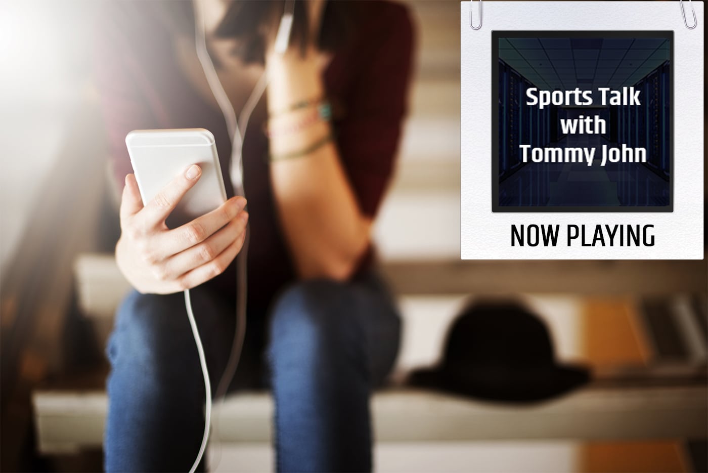 "sports talk with tommy john"