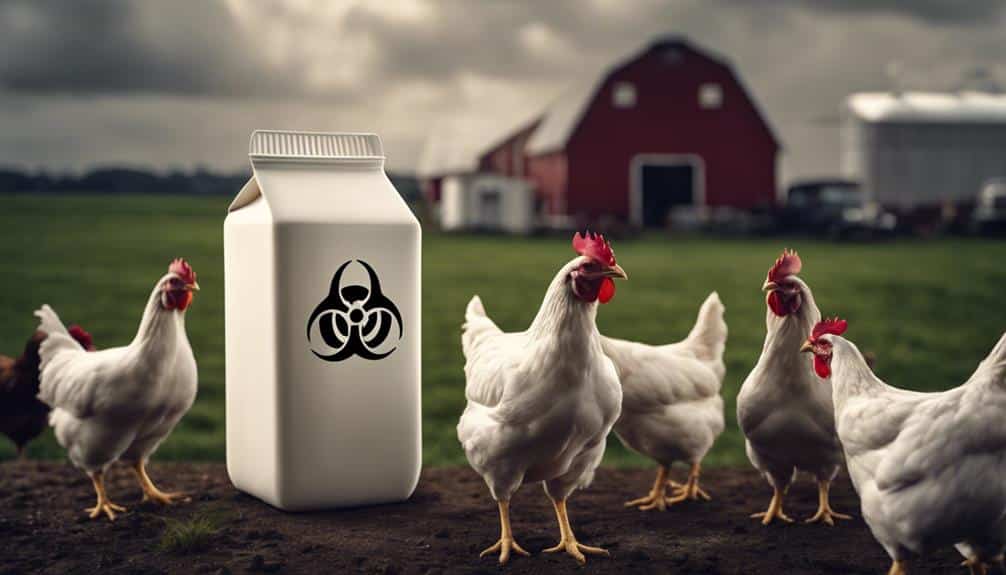 H5N1 Avian flu in milk
